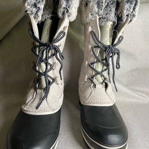 Knombu Womens Emily Leather Tall Winter Boots Size 7